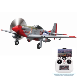 Nouveau modèle d'avion électrique à voilure fixe télécommandé Murphy <span class=keywords><strong>P51D</strong></span> avec caméra HD 1080p, portée de 50 m, cadeau pour enfant - Product Image 3
