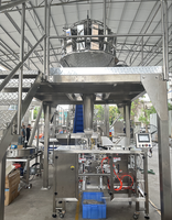 Machine entièrement automatique pour l'emballage de granulés alimentaires en Doypack, sachets refermables, sachets en aluminium haute vitesse, pop-corn, graines, bonbons, sel