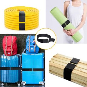 Correas de Nylon Negras de 50 mm de Ancho, Reutilizables, de Doble Cara, con Adhesivo Fuerte, <span class=keywords><strong>para</strong></span> Cables Largos, Plástico, Metal, Baño, Cocina, Bolsas - Product Image 3