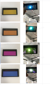 Trq đa màu tùy chọn Auto thẫm màu Hàn Mũ bảo hiểm ống kính lọc màu xanh hàn ống kính lọc - Product Image 6