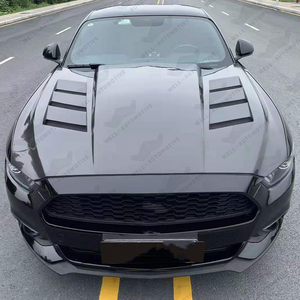 Cubierta de Fibra de Carbono de Alta Calidad para el Capó del Motor, con Orificios, para <span class=keywords><strong>Mustang</strong></span> 15-17, Modificación AC - Product Image 2