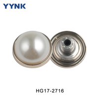 Accessoires pour vêtements OEM de haute qualité Bouton Young Desisn Bouton en métal et rivets en jean avec décoration en diamant perlé