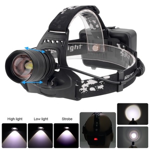 Rechargeable Lampe <span class=keywords><strong>Frontale</strong></span> de Chasse XHP50 LED Chasse Lumière Principale avec 3 Piles - Product Image 3