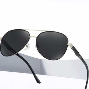 Lunettes de soleil polarisées en métal pour hommes, lunettes de conduite 2026 - Product Image 1
