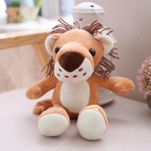 En gros mignon girafe lion <span class=keywords><strong>tigre</strong></span> jungle sauvage animaux en peluche jouets en peluche cadeau - Product Image 4