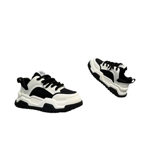 Zapatos Deportivos de Moda con Corte Bajo, Transpirables, de PU Resistente al Desgaste, Antideslizantes, con Cierre de Cordones, Ligeros, de Algodón, para Primavera/Verano, de PVC - Product Image 4