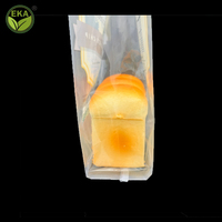 Sacs plats en cellophane transparent personnalisés pour chocolats et bonbons, emballages en cellophane, pochettes transparentes en OPP avec soufflet latéral