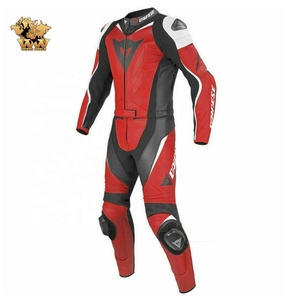Traje de Motocicleta de Cuero para Hombre, Diseño Económico de Una Pieza, Protecciones, Hecho en Pakistán, Impermeable, Ignífugo - Product Image 4