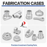Fabrication professionnelle de composants mécaniques industriels en acier au carbone par moulage à cire perdue