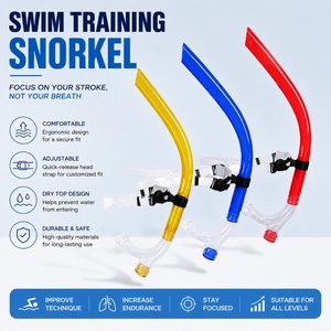 <span class=keywords><strong>Tubo</strong></span> de Respiración <span class=keywords><strong>Frontal</strong></span> Ajustable para Entrenamiento de Natación, con Boquilla de Silicona, para Nadadores Profesionales - Product Image 2
