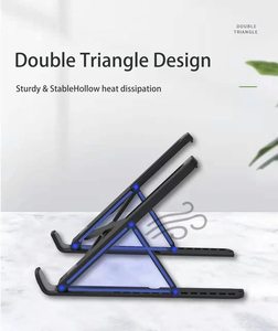 NOVISON New 7-Level Adjustable Aluminum Alloy Laptop <b>Stand</b> Foldable Rotating Design Compatible 10"-17.2" Laptops Desk Mount - Product Image 6