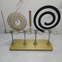 Support magnétique pour spirales anti-moustiques, pince à encens, support d'intérieur/extérieur, répulsif anti-moustiques portable, facile à utiliser