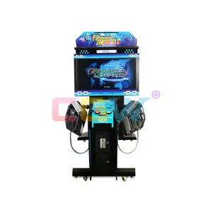 Arcade çekim hayalet kadro oyun salonu oyun makinesi