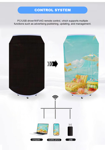 Chất lượng cao xách tay trong nhà linh hoạt LED rượu chai Hiển thị sáng tạo LED hiển thị cho cửa hàng bán lẻ wayfinding giáo dục - Product Image 5