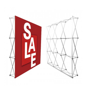 Bannière réutilisable portable, personnalisable, avec structure en aluminium pour la publicité d'entreprise, support pop-up - Product Image 5