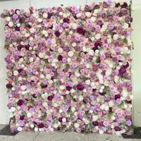NINI Élégante Murale Florale Violette – Fournitures Florales pour Mariage, Noël, Pâques, Remise de Diplôme, Halloween, Nouvel An, Décoration de Scène