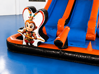 Château Gonflable avec Toboggan pour Enfants, Idéal pour Fêtes, Aire de Jeux Extérieure Commerciale, Vente en Gros Direct Usine