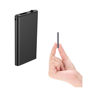 Enregistreur vocal numérique portable QZT Palm avec capacité de 8 Go, connecteur USB, format MP3 - Audio clair et fonctionnalités faciles à utiliser