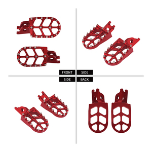 Reposapiés para Motocross, Pedales para CR125 CR250 CRF150R CRF250R CRF450R CRF450X/450L KX250X KX450X KX450 KX250 CRF1100L <span class=keywords><strong>CRF250RALLY</strong></span> - Product Image 3
