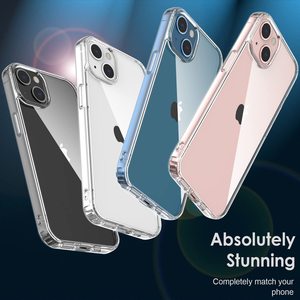 Tenchen bán buôn Slim mềm trong suốt TPU bumper bìa cho Iphone 15 14 13 tùy chỉnh rõ ràng trường hợp điện thoại - Product Image 6