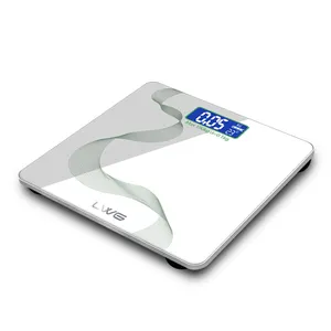 Hot Sale High Accurate Human Lcd Glass Personal Weight Scale Made In China