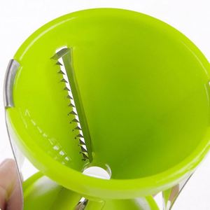 Wholesale 4-in-1 Spiral Funnel <b>Shredder</b> 4 Types of Blades Kitchen Spiral <b>Vegetable</b> Slicer Salad Tool - Product Image 4