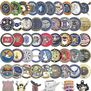 Moneda con Anilla para Colgar Personalizada de Aleación de Zinc con Diseño de Imitación Antigua para Regalos Corporativos Modernos - Product Image 3