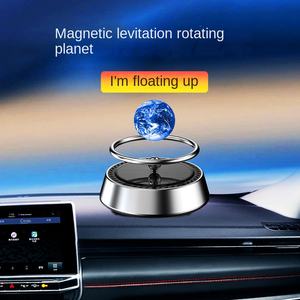 Diffuseur d'arômes de voiture en alliage solaire, décoration intérieure avec <span class=keywords><strong>lumière</strong></span> planétaire et élimination des odeurs - Product Image 4