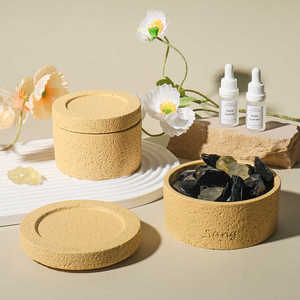 Wholesale Custom Multi-Color <strong>Scented</strong> Candles Amber Fragrance Private Decorated Beeswax Palm Wax for <strong>Bars</strong> Valentine's Day - Product Image 3
