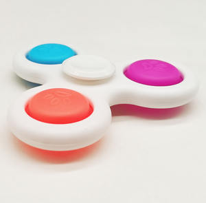 Fidget Spinner stres anksiyete kabartma duyusal parmak promosyon üçgen iplik yetişkin duyusal oyuncak çocuklar plastik - Product Image 3