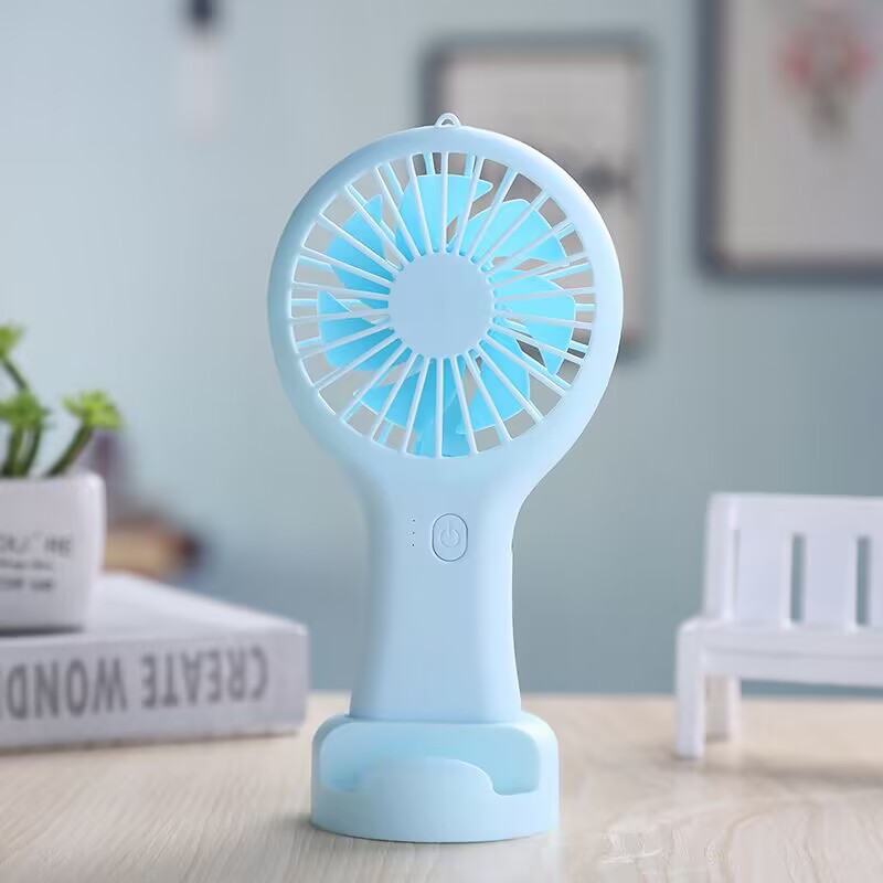 mini ventilateur bleu