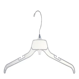 hanger manufacturer plastic garment hanger top shirt hanger for men with metal hook