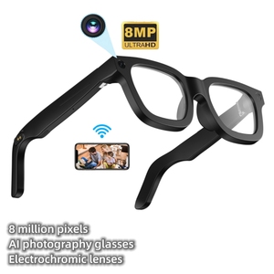 Gafas Inteligentes 2026, Lentes Electrocrómicas con Cambio Táctil, Cámara HD 8MP 8K 1080P, Traducción por IA, Resistentes al Agua IP67 - Product Image 2
