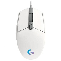 Souris Gaming Originale Logitech G102 LIGHTSYNC/PRODIGY G203 Optique 8000 DPI Personnalisable 16,8 M Couleurs 6 Boutons Filaire Blanc Noir