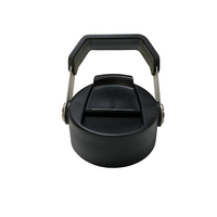 Bouteille d'eau isotherme à double paroi en acier inoxydable Jiahe 32oz (1 litre), anti-fuite, sans BPA, avec logo personnalisé, large ouverture.