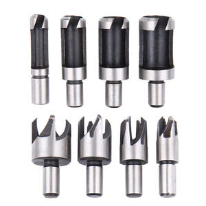 Ensemble de 8 forets à bois de type chanfrein, tige ronde, pour outils électriques, foret à tenon pour le bois - Product Image 5