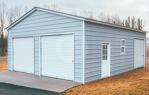 저렴한 비용 저렴한 가격 빠른 조립 조립식 경량 강철 구조 창고 차고 금속 건물 샌드위치 패널과 창고. - Product Image 3