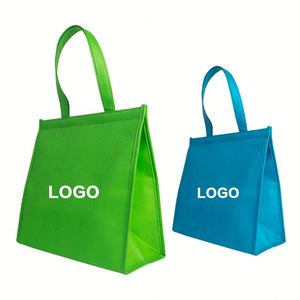 Custom Printed Portable Non Woven Waterproof Insulated Tote Bag Thermal Lunch Cooler - Product Image 3