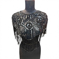 Costume de danse du ventre sexy RAWAT HANDICRAFTS pour femme adulte, style tribal égyptien, orné de perles et de paillettes, pour spectacle