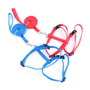 Set Tali Kekang dan <span class=keywords><strong>Harness</strong></span> Dada Kucing Berkualitas Tinggi, Dapat Disesuaikan, Bahan Poliester Sederhana untuk Kucing Kecil - Product Image 6