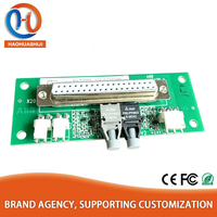 Carte d'interface fibre optique ZBIB-01C d'occasion pour la série ABB ACS880, carte mère de contrôle d'onduleur PLC usagée