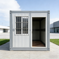 Tiny Home Manufacturers Space Fold 20ft Mobile Portable Warehouse Prefabricated Modular Foldable Container House