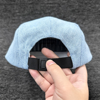 Gorra de Campamento de 5 Paneles Personalizada de Alta Calidad, Gorras Deportivas para Adultos, Gorra de Campamento sin Estructura para Correr