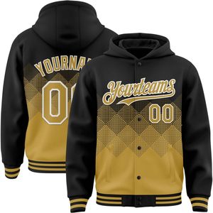 Chaquetas CON CAPUCHA DE Gradient Varsity personalizadas para mujer, camisetas de Letterman personalizadas, uniformes de equipo deportivo a presión completa, Fanscustom personalizado - Product Image 1