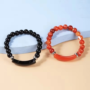 Jd đá quý bán buôn handmade tự nhiên stonejewelry Cầu Vòng hạt Bangles lý tưởng cho phụ nữ và nam giới mặc hàng ngày - Product Image 5
