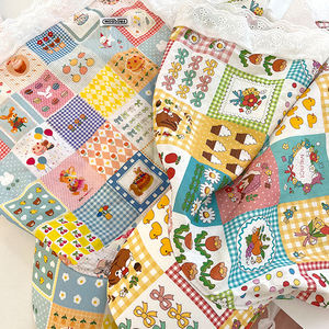 Chapeaux adorables mignons pour filles printemps et été plage vacances écharpes triangulaires bandeaux extérieurs protection solaire casquettes de Baseball - Product Image 2