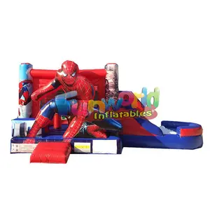 Large inflatable spiderman spider-man moonwalk spiderman bouncer