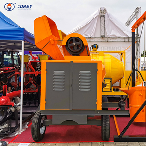 Mezcladora de Concreto Diésel A2-510 de 510l, Maquinaria de Construcción Portátil con Dispositivo de Elevación para la Fabricación de Bloques de Concreto - Product Image 5