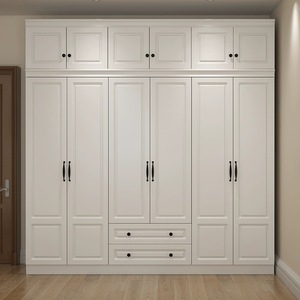 Armoire modulaire Shanyuejia sur mesure à 2, 4 ou 6 portes avec coiffeuse pour chambre à coucher et usage domestique - Product Image 2