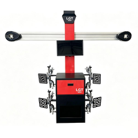 Machine d'alignement 3D des quatre roues de voiture personnalisée avec écran double haute définition de 32 pouces